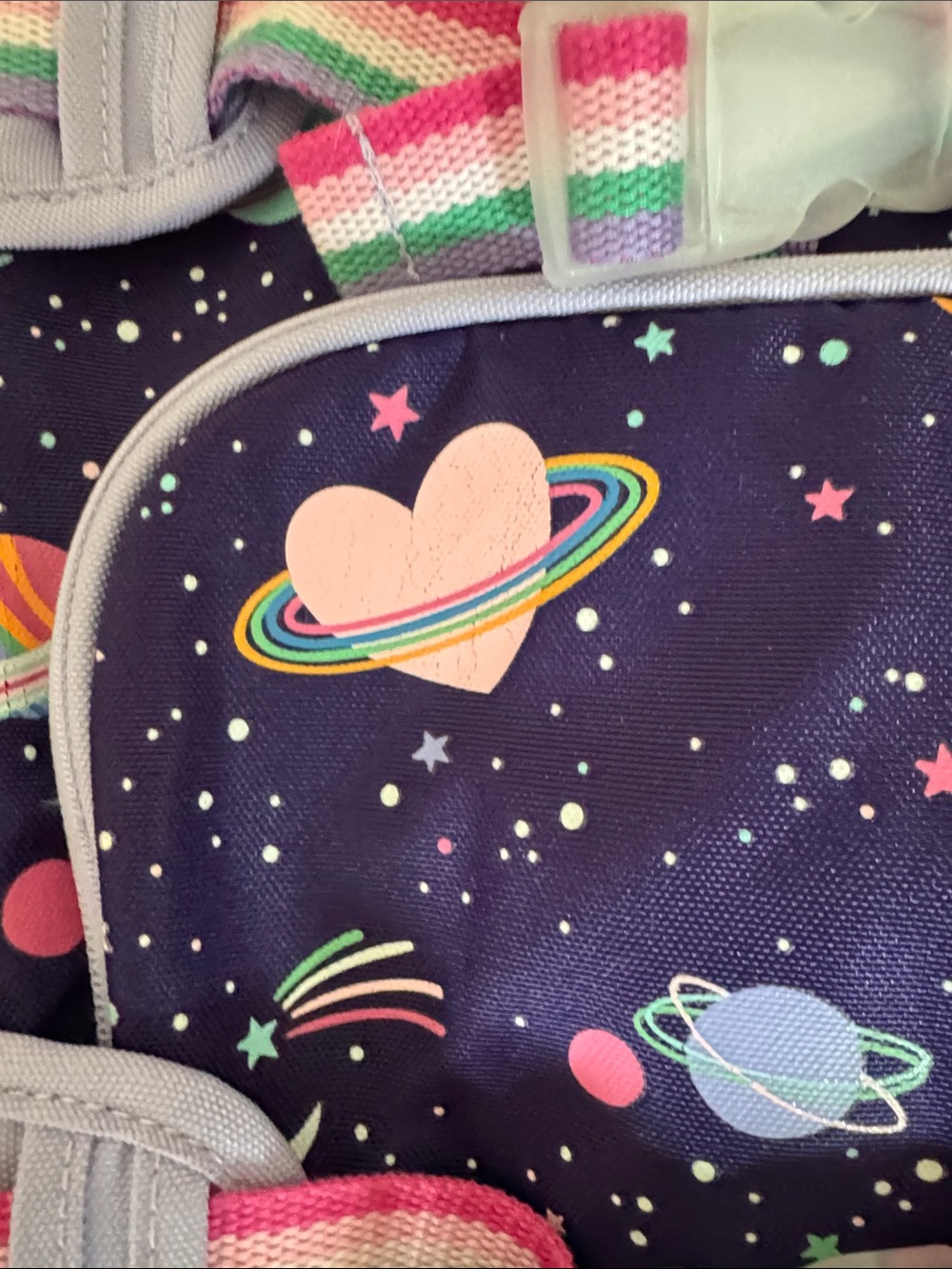 PBK Space Hearts Mackenzie Small Backpack, Lunchbox and Thermos - Picture 5 of 8